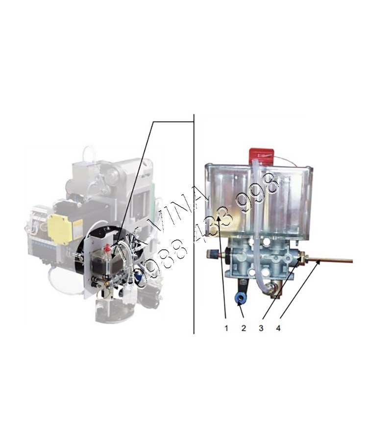 063443 BÌNH DẦU MÁY CẮT TỰ ĐỘNG BULLMER PROCUT | BULLMER